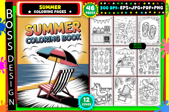 Download Summer Coloring Pages for Adults - Coloring pages for adults Collection