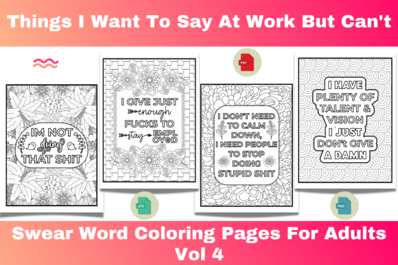 Download Swear Word Coloring Pages for Adults - Coloring pages for adults Collection