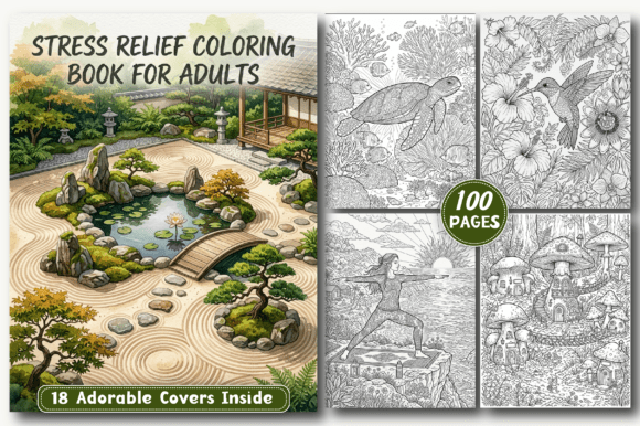 Download Stress Relief Coloring Pages for Adults - Coloring pages for adults Collection