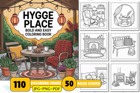 Download Hygge Place Coloring Pages for Adults - Coloring pages for adults Collection