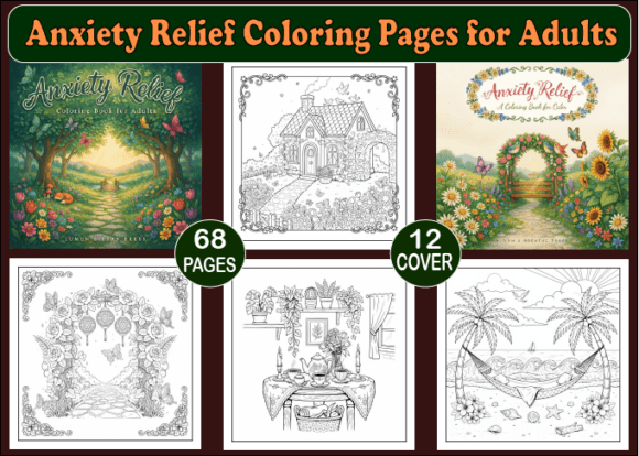 Download Anxiety Relief Coloring Pages for Adults - Coloring pages for adults Collection