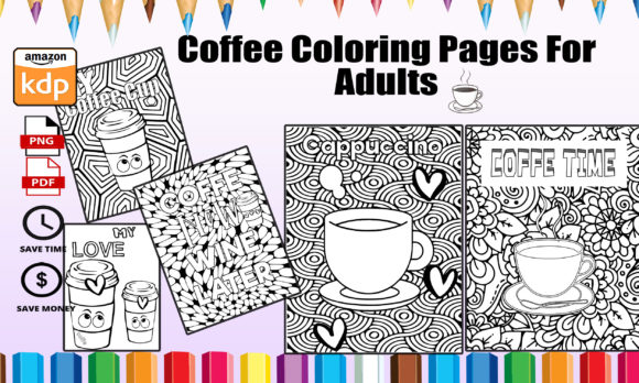 Download Coffee Coloring Pages for Adults - Coloring pages for adults Collection