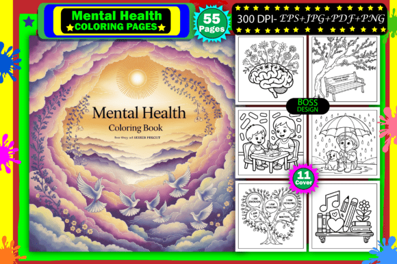 Download Mental Health Coloring Pages for Adults - Coloring pages for adults Collection