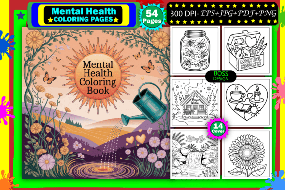 Download Mental Health Coloring Pages for Adults - Coloring pages for adults Collection