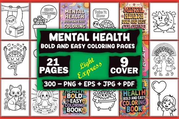 Download Mental Health Coloring Pages for Adults - Coloring pages for adults Collection
