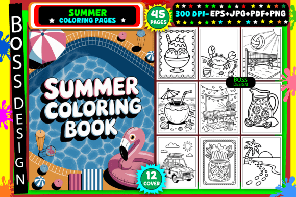 Download Summer Coloring Pages for Adults - Coloring pages for adults Collection