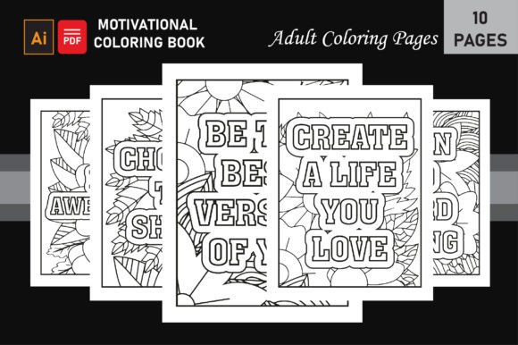 Download Motivational Coloring Pages for Adults - Coloring pages for adults Collection