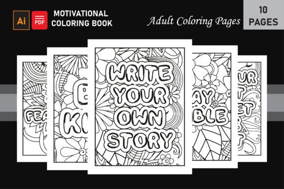 Download Motivational Coloring Pages for Adults - Coloring pages for adults Collection