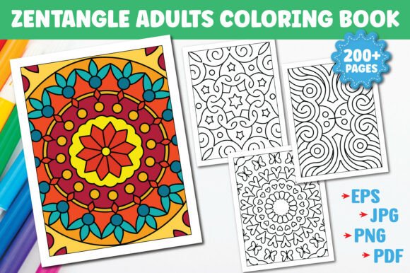 Download Zentangle Coloring Pages for Adults - Coloring pages for adults Collection